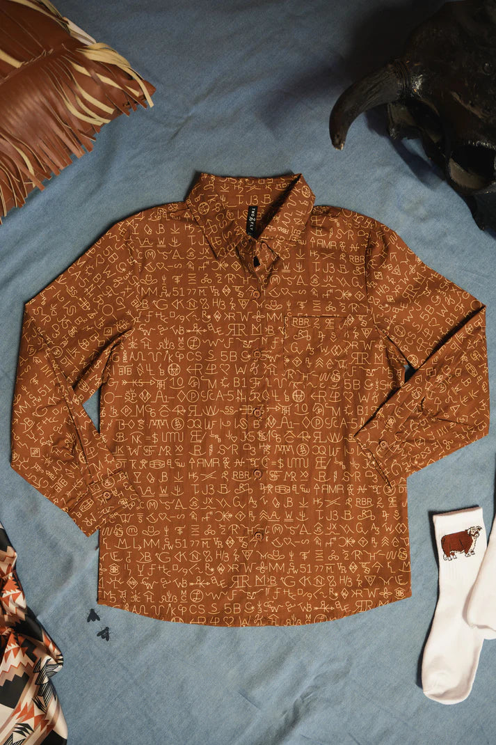 Brand Yur Cattle Kids Longsleeve