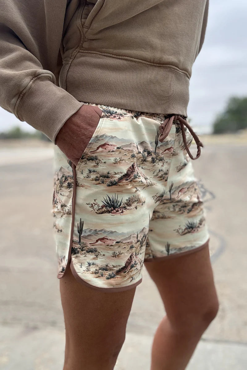 Desert Dune Long Shorts