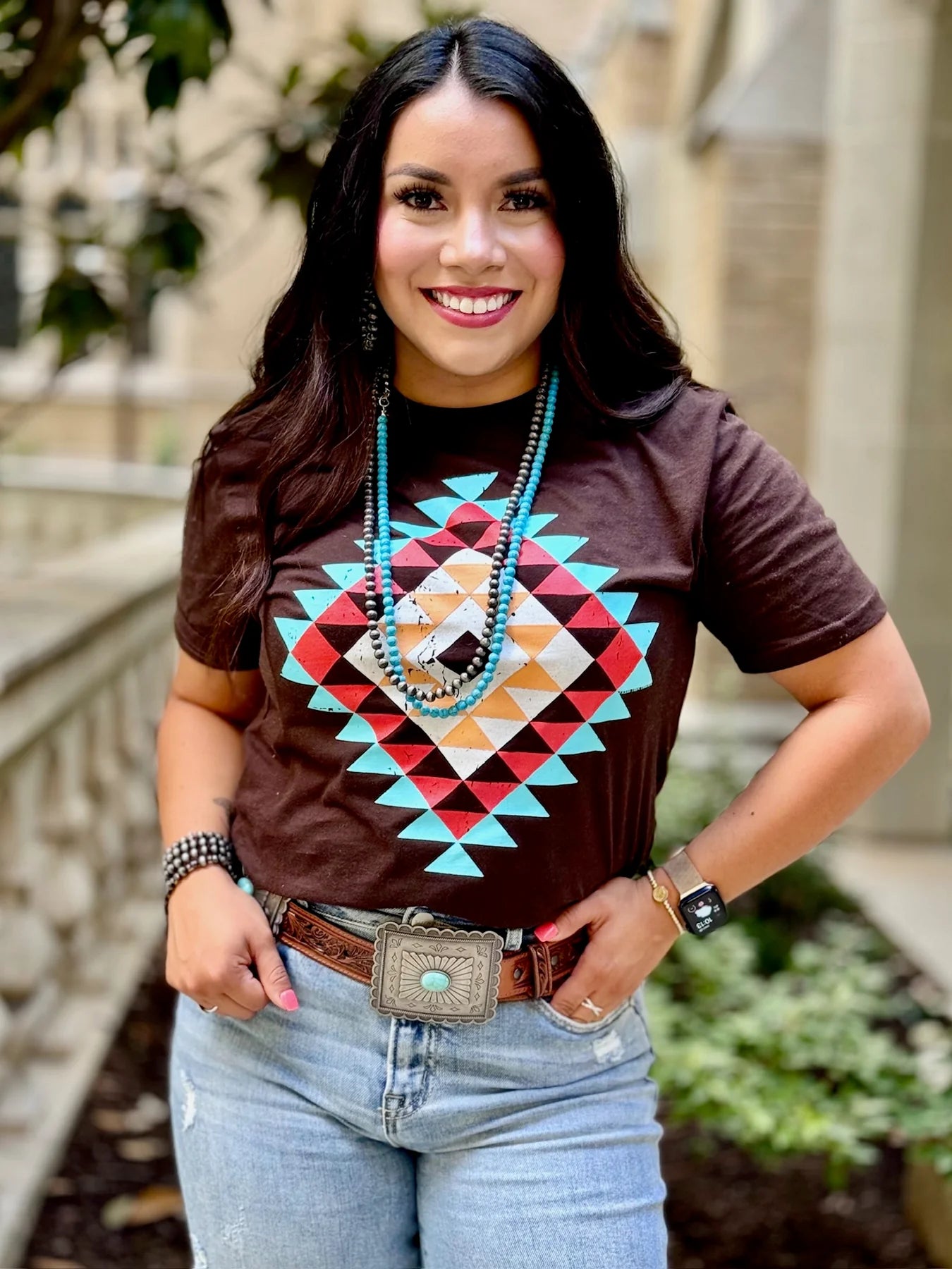 Fall Aztec Tee