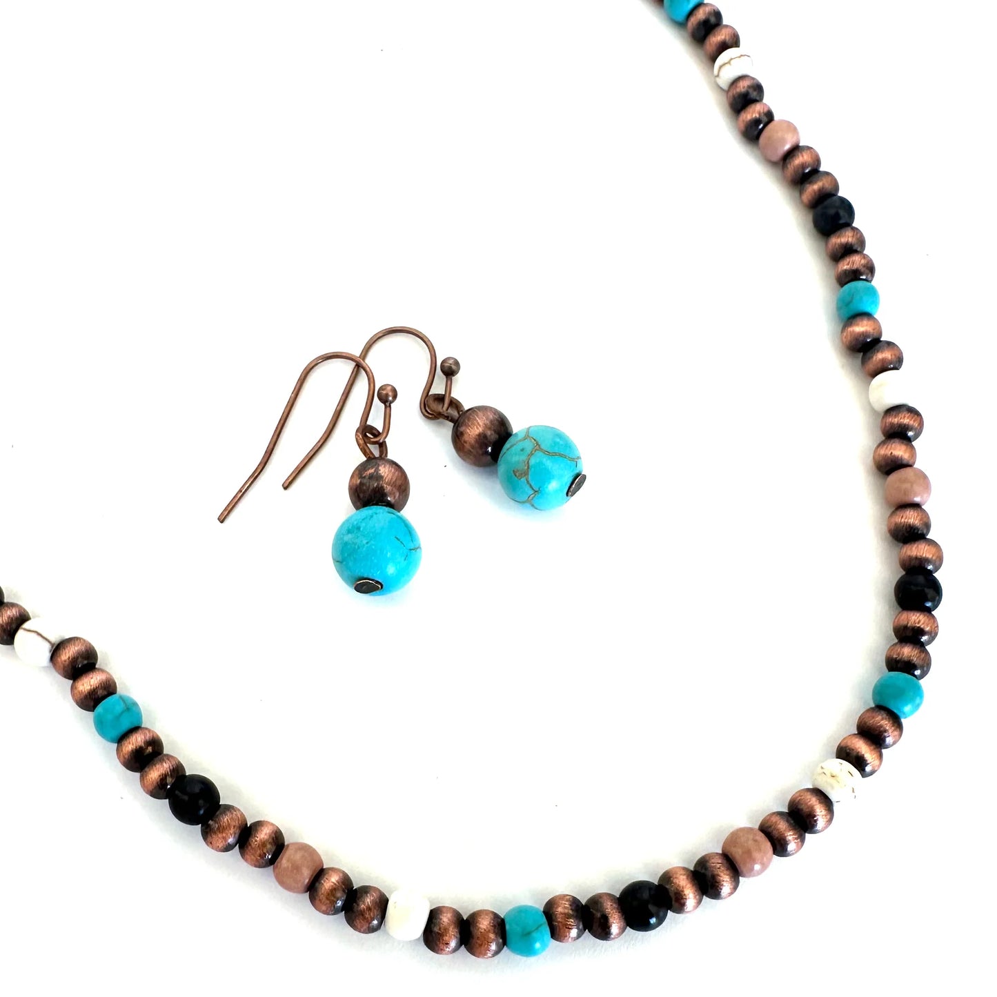 Prairie Sunset Beaded Set