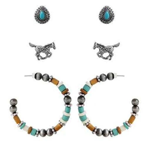 The Wildwood Triple Earring Set