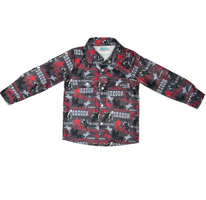Rodeo Road Kids Button Up