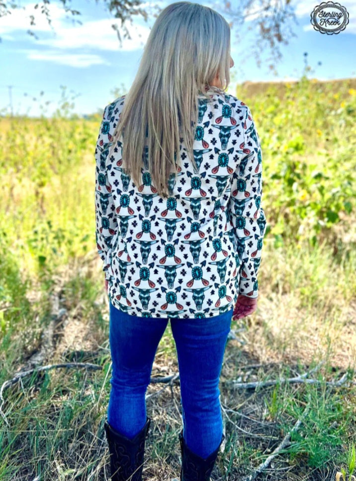 Eastern Tribal Pullover