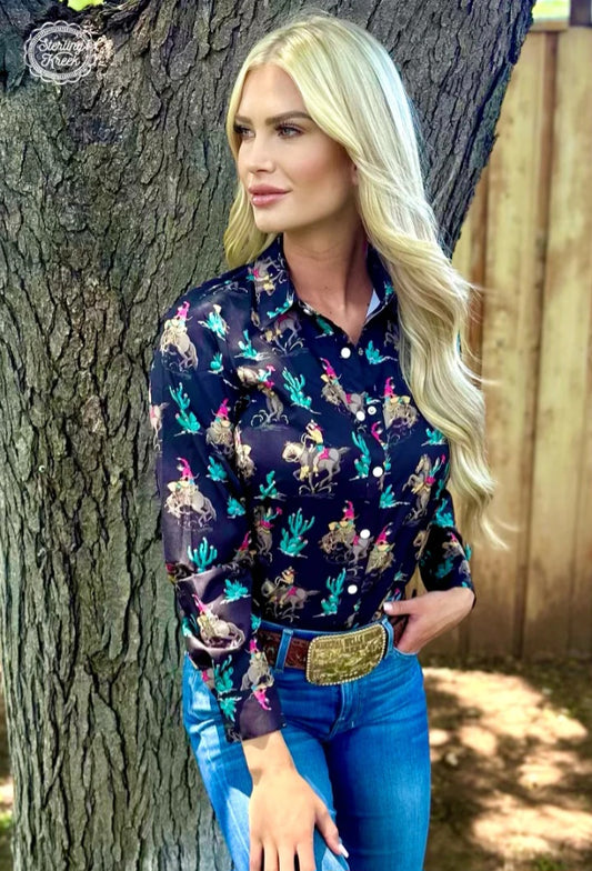 Western Grit Button Up