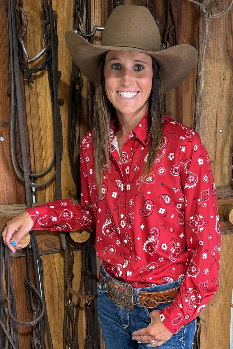 Bandana Babe Button Up