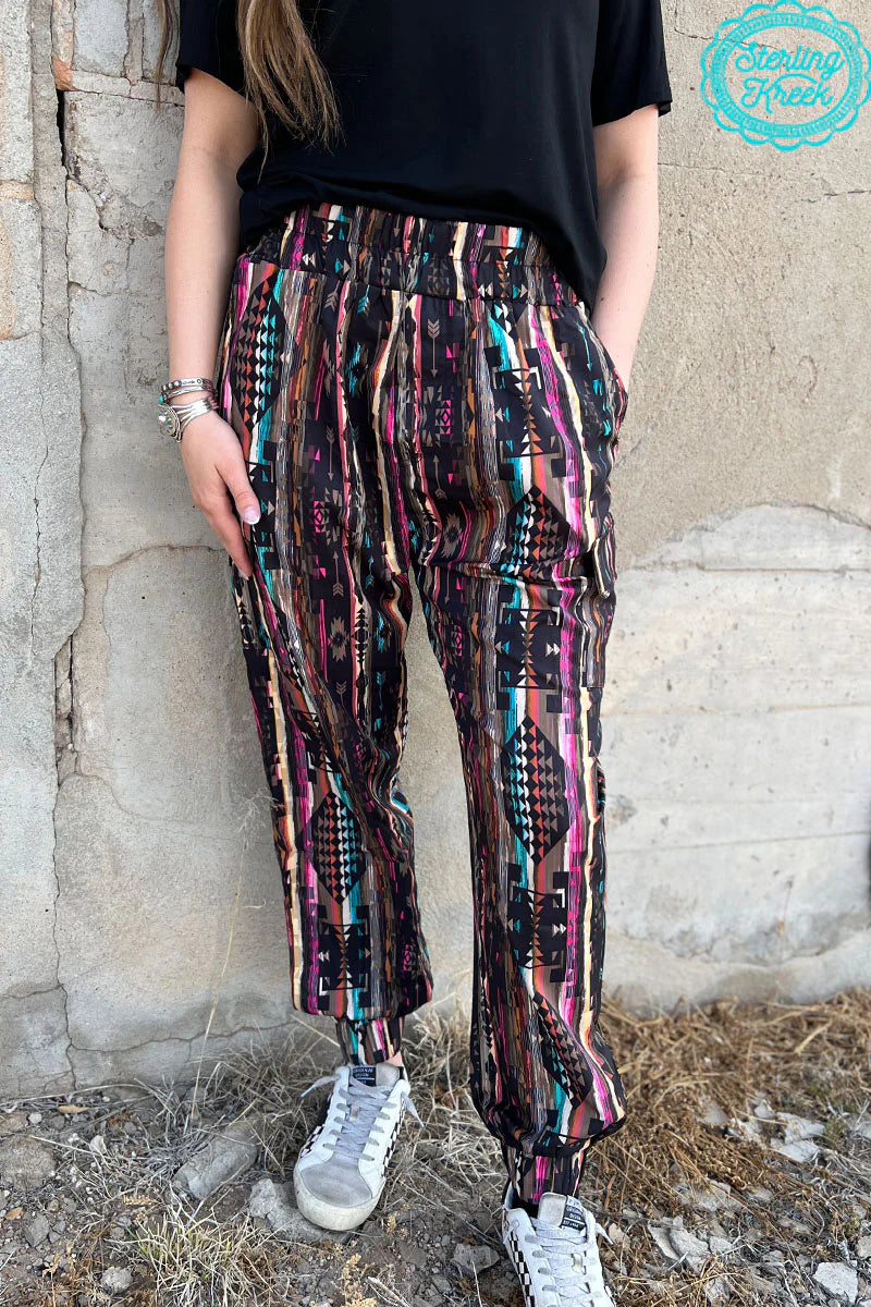 Aztec Warrior Cargo Pants