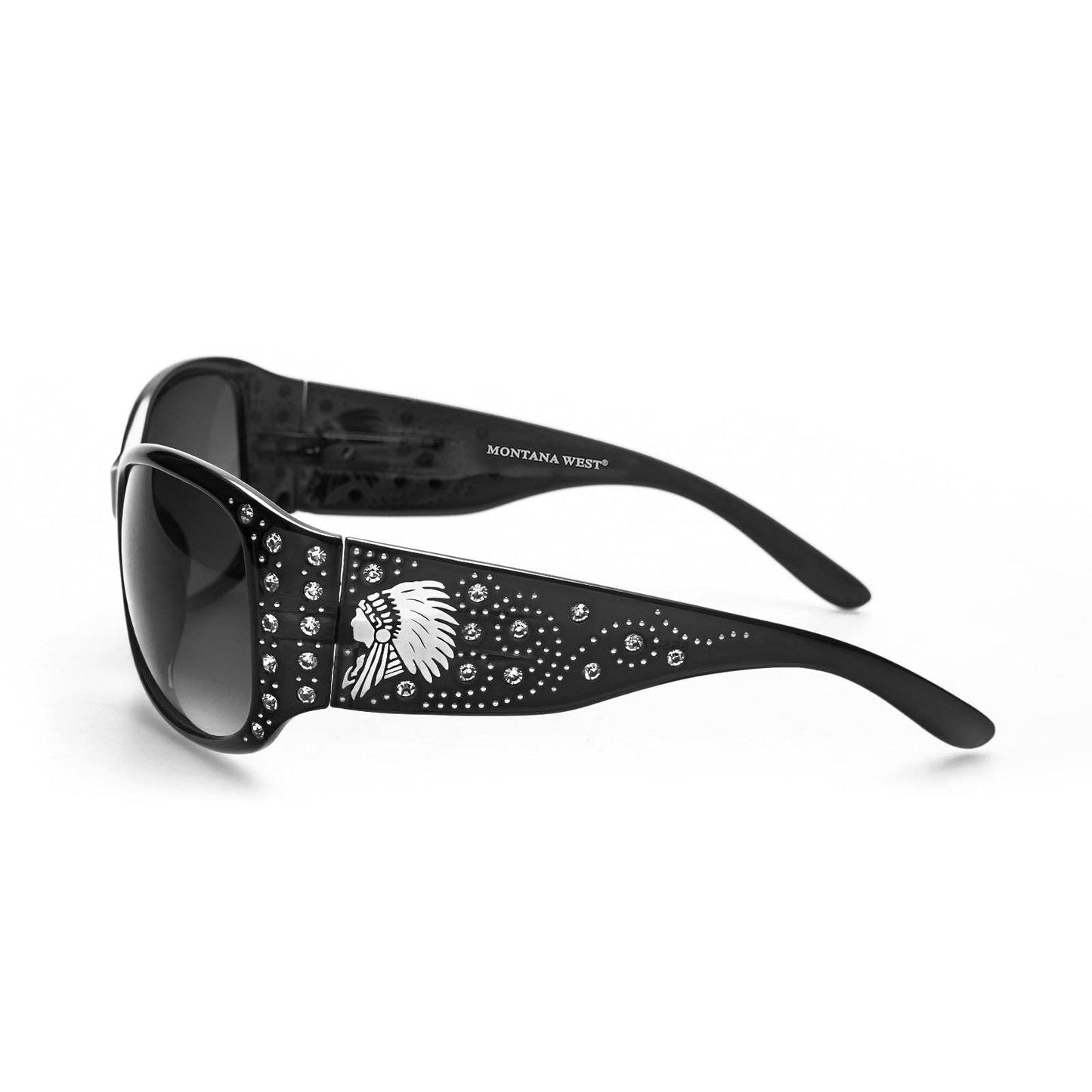 Montana West Indian Chief Print Sunglasses