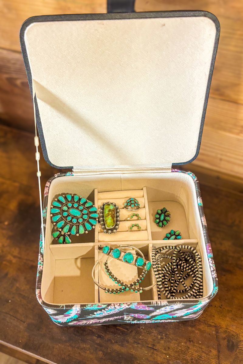 Feather Rain Jewerly Box