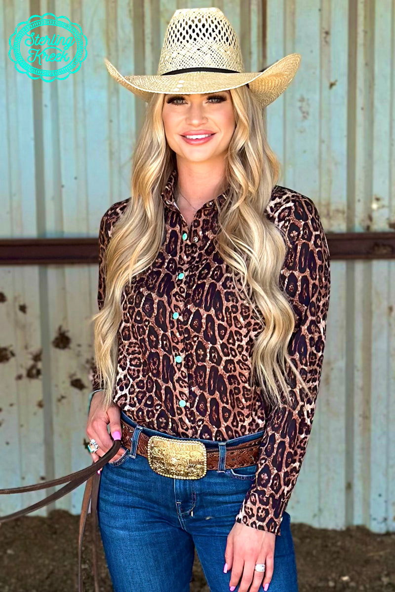 Feelin' Lucky Button Up