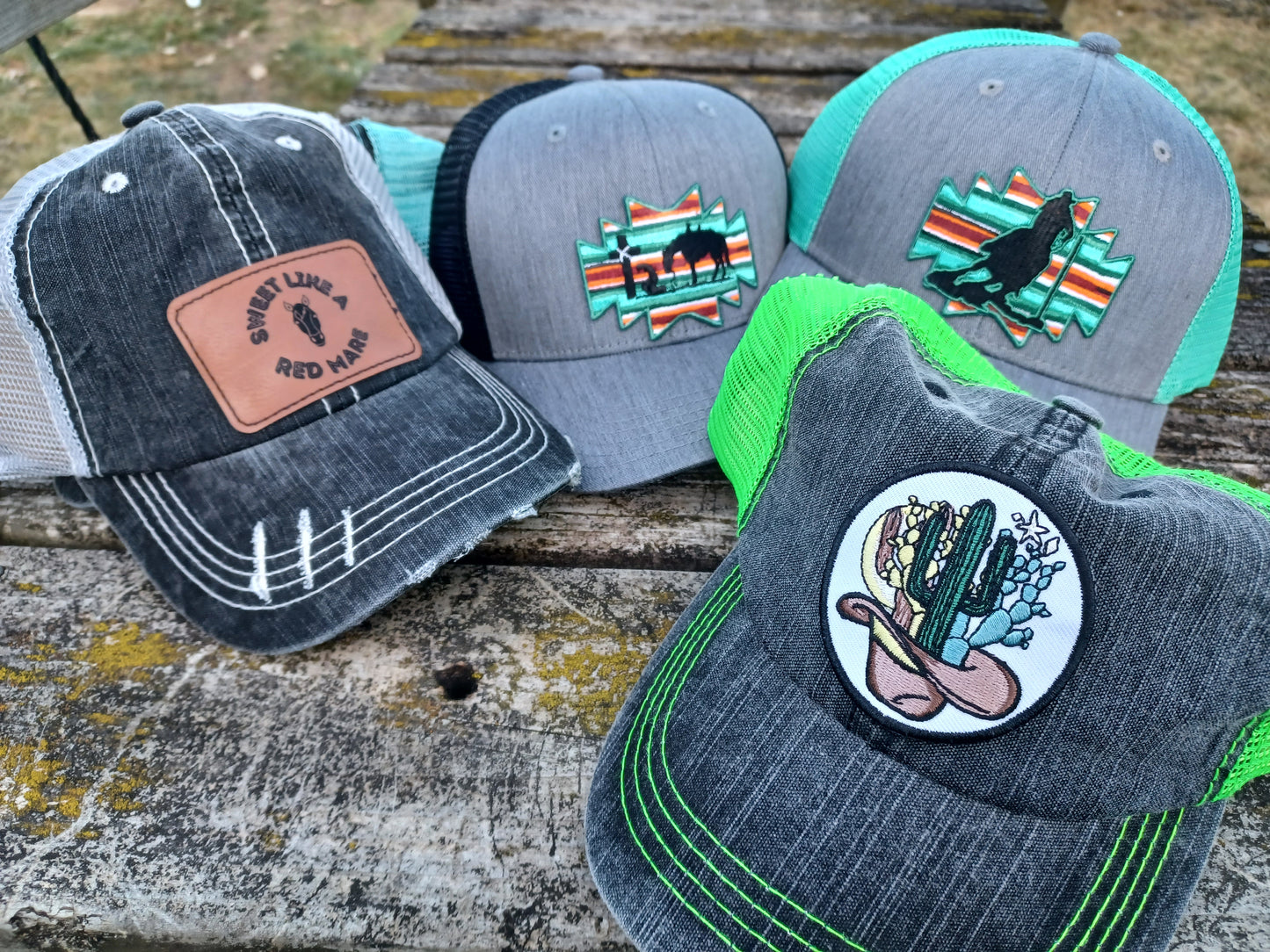 Turquoise Twist Cap