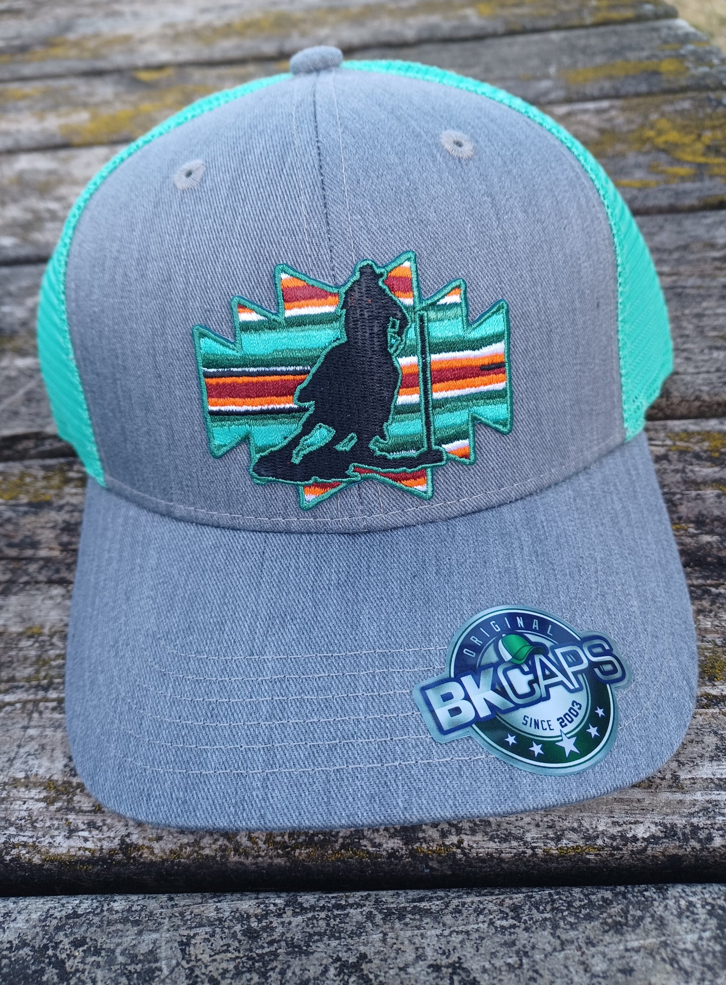 Turquoise Twist Cap