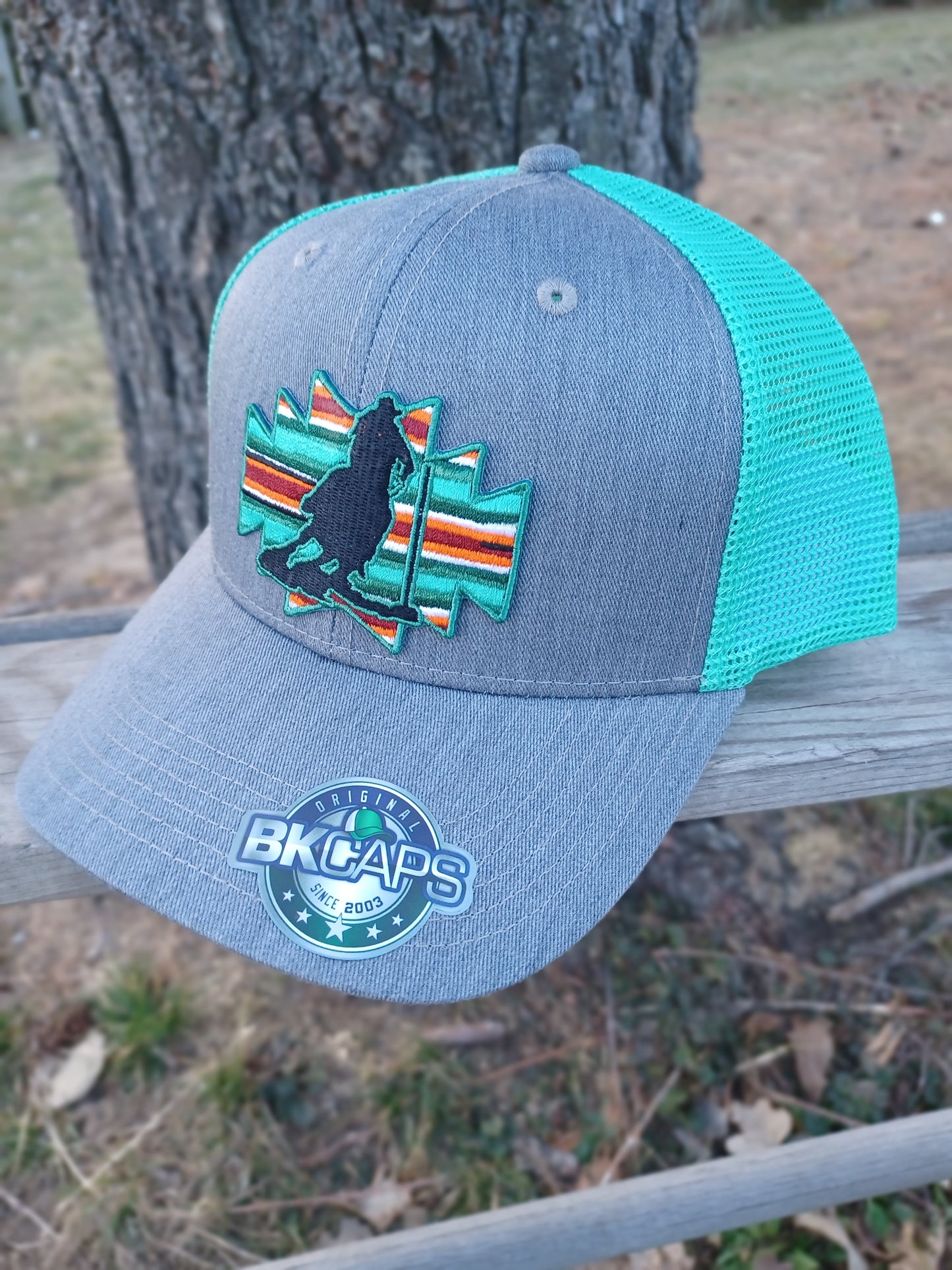 Turquoise Twist Cap
