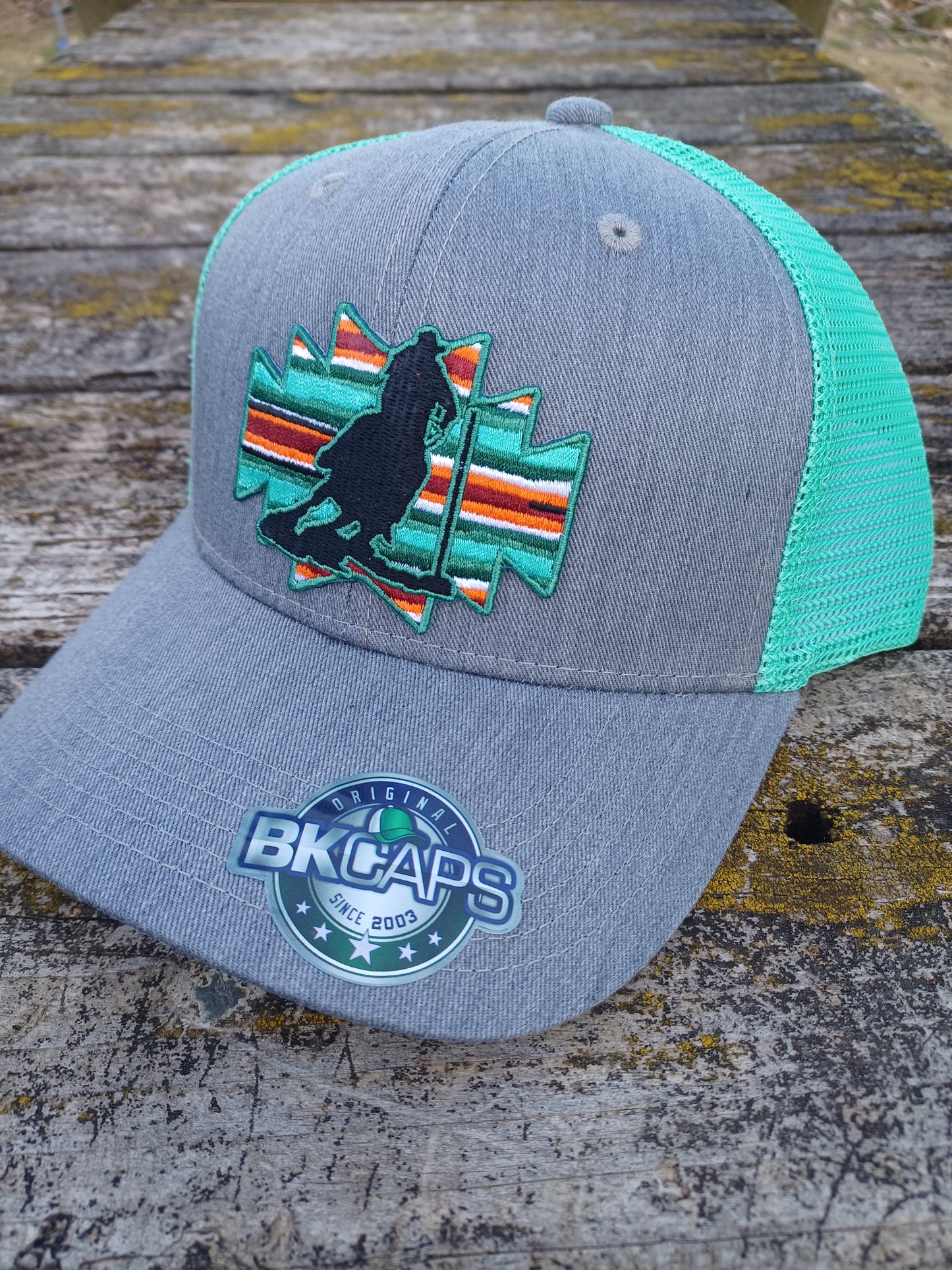 Turquoise Twist Cap