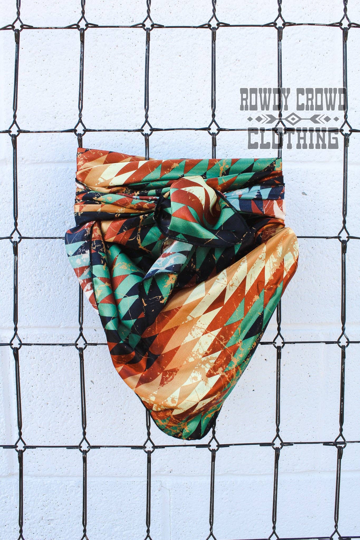 Autumn Aztec Wild Rag