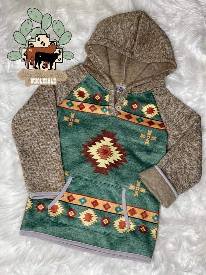 Aztec Cowkid Hoodies