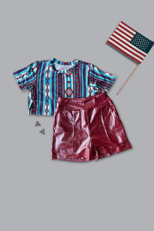 Firework Shorts Kids