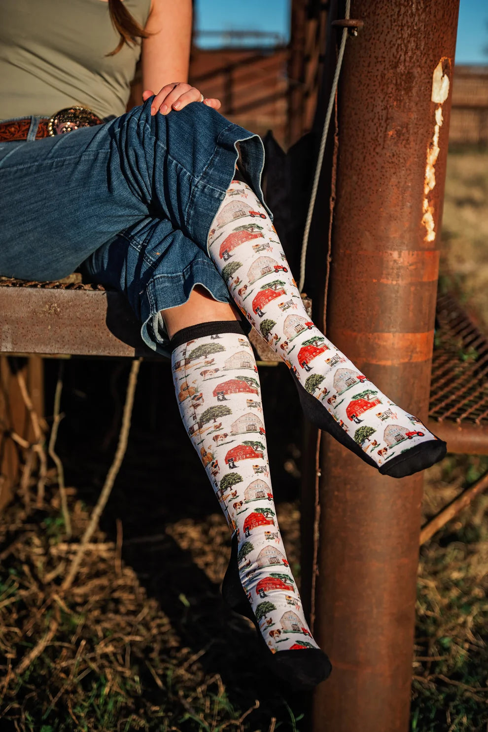 Red Barn Boot Sock Collection
