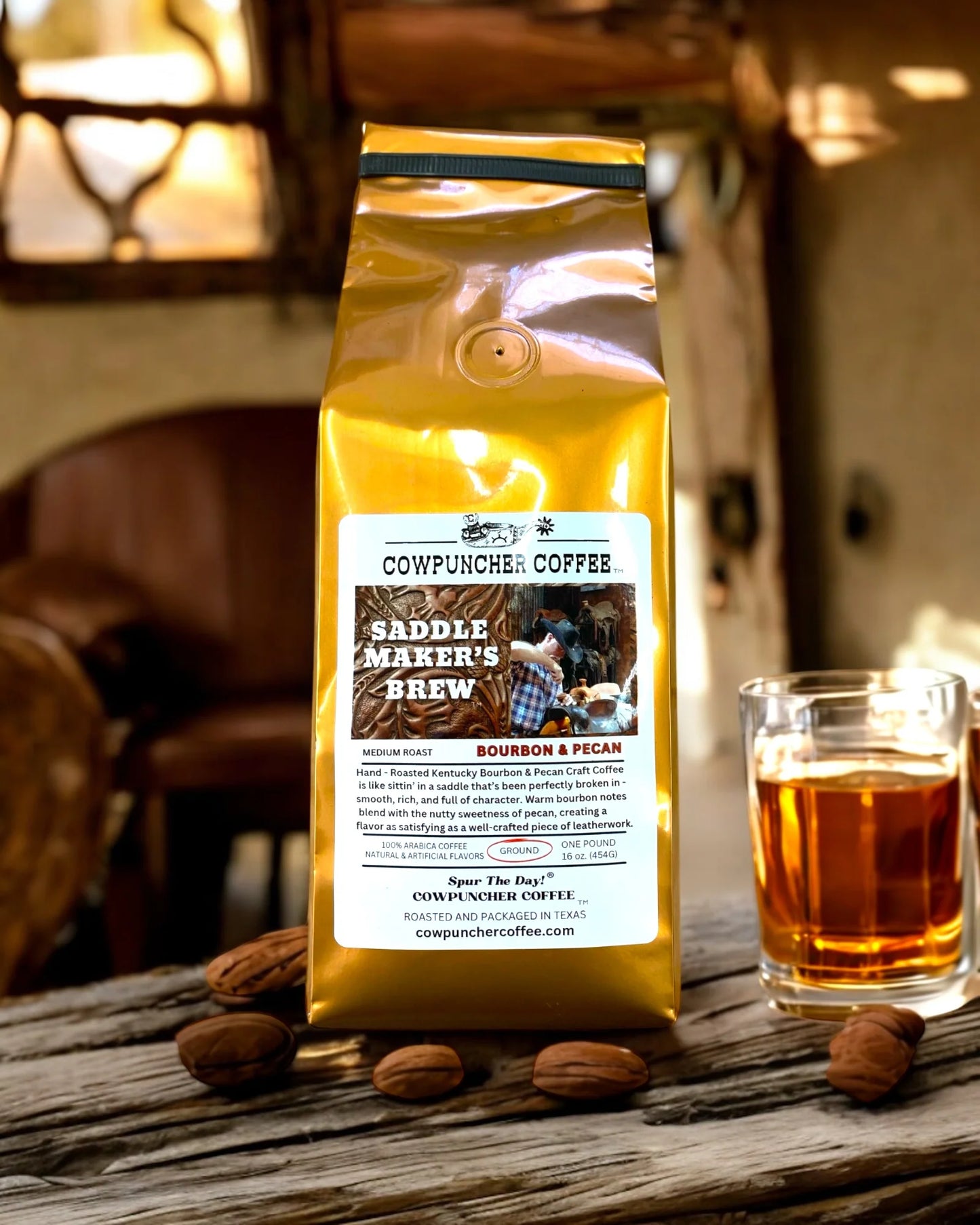 SADDLE MAKER’S BREW™ Bourbon & Pecan, Medium Roast