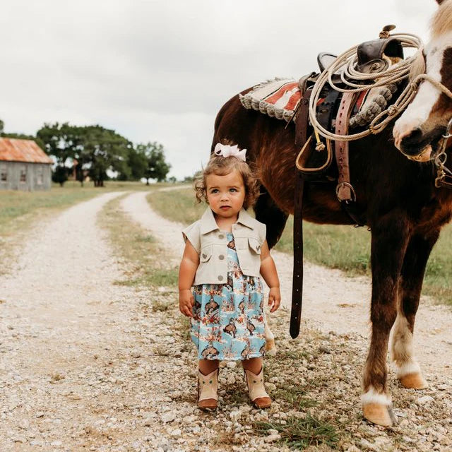 Bucking Bloom Dress Set