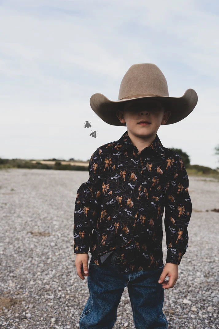 Vintage Rodeo Kids Button Up