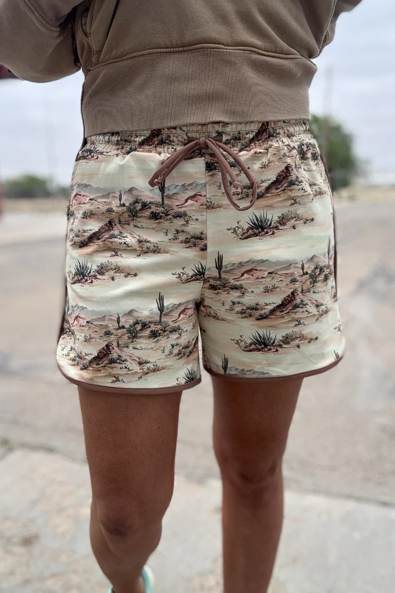 Desert Dune Long Shorts