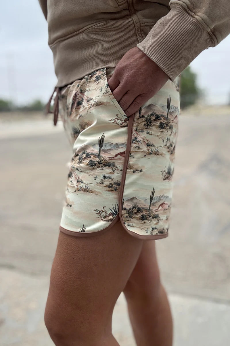 Desert Dune Long Shorts