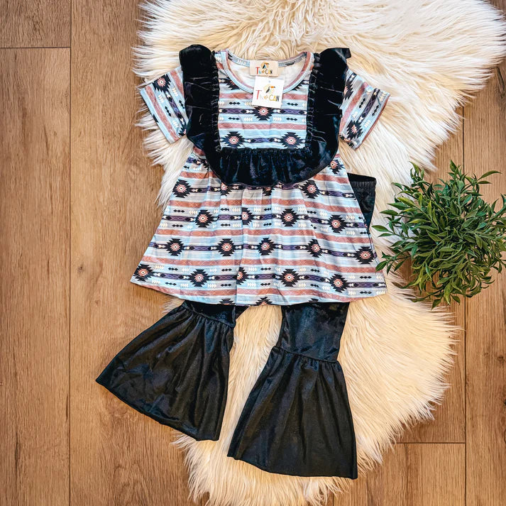 Velvet Valley Bell Bottom Set