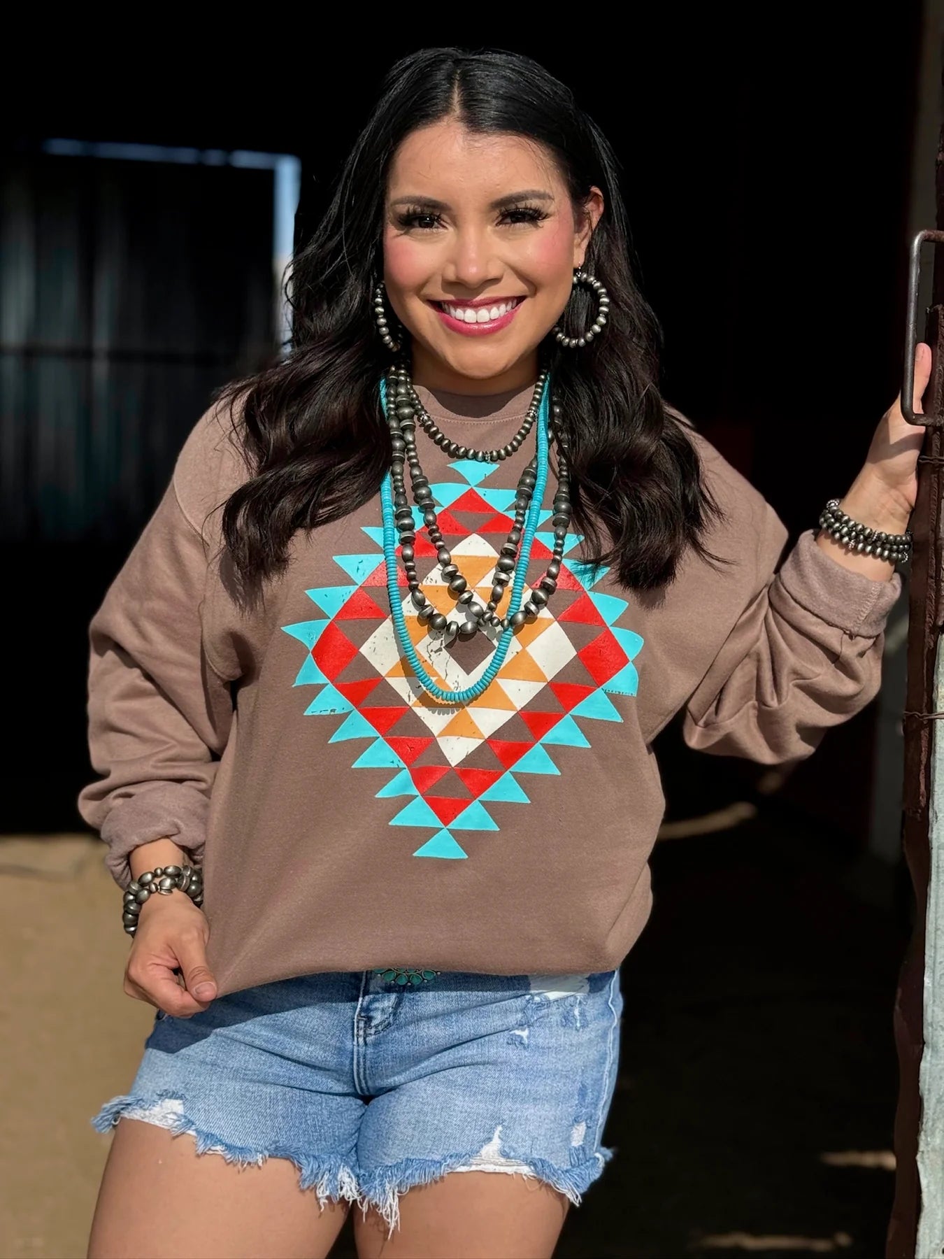 Fall Aztec Sweatshirt