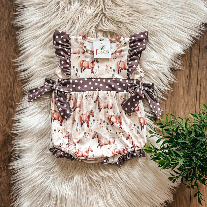 Prairie Dream Palomino Romper