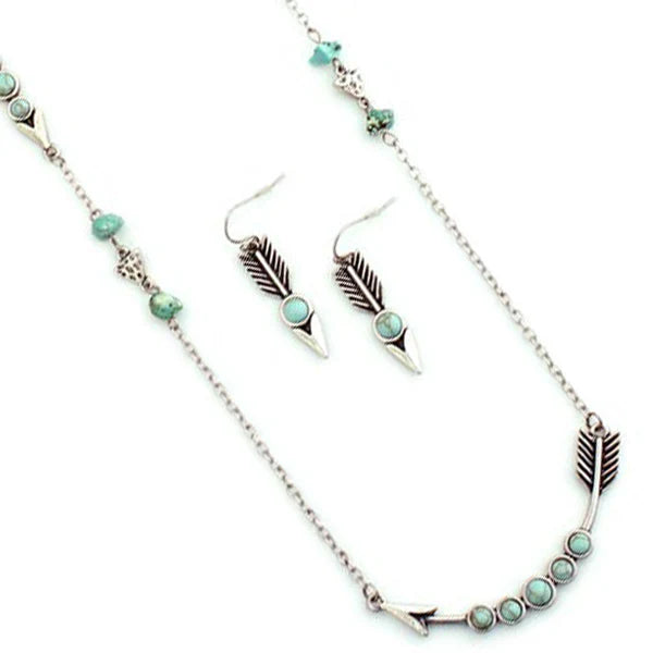 The "Steady Aim" Arrowhead Set — Wyo Horse Original