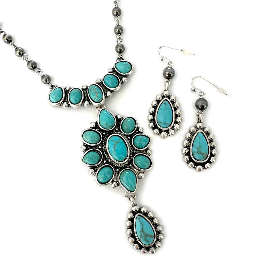 The Azure Petal Squash Blossom Set