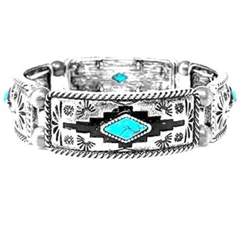 Canyon Floor Southwest Stretch Bracelet