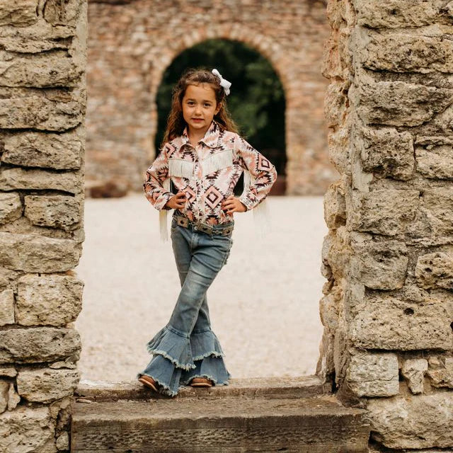 The Sedona Sunset Button Up