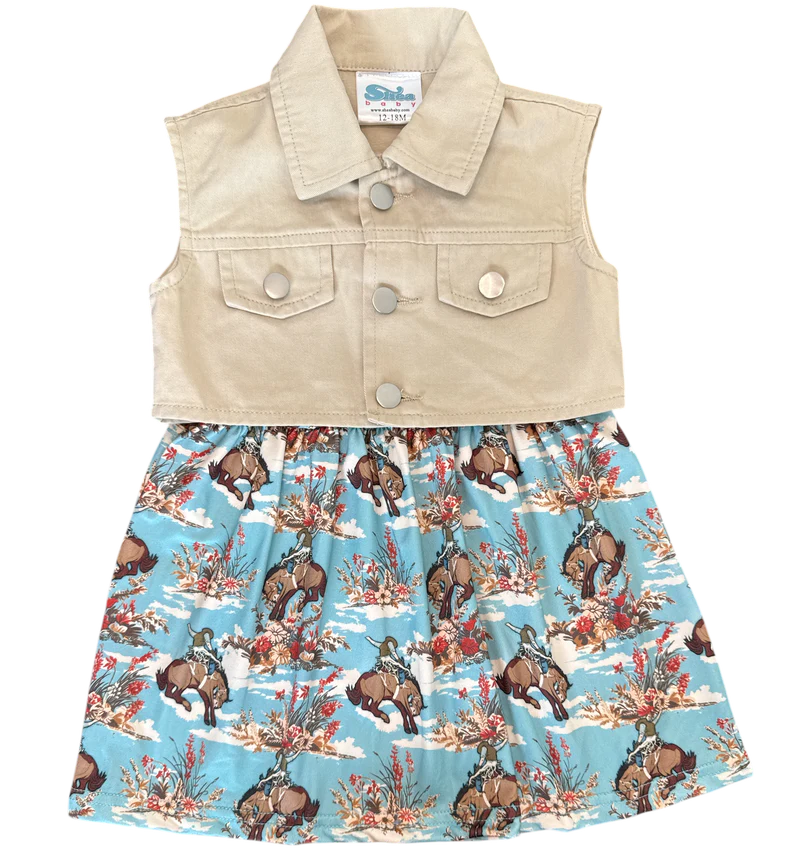 Bucking Bloom Dress Set