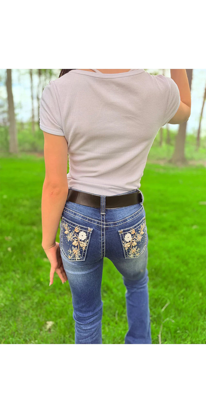 Flower Power Jeans