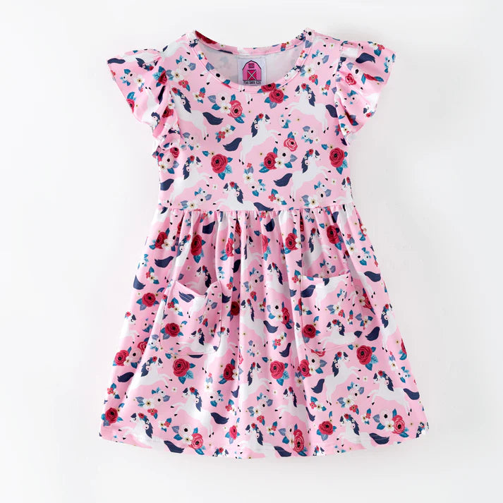 The Gilded Rose Girls Dress