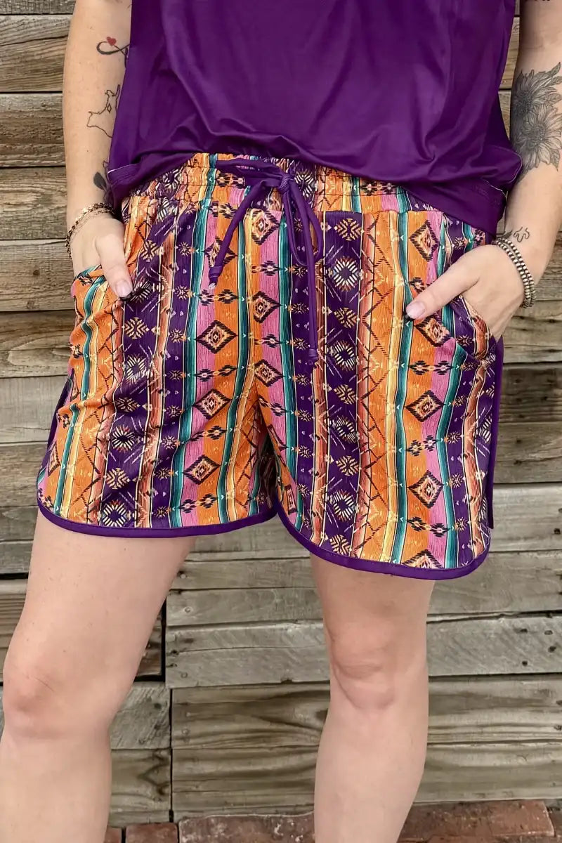 Sunset Mesa Long Shorts