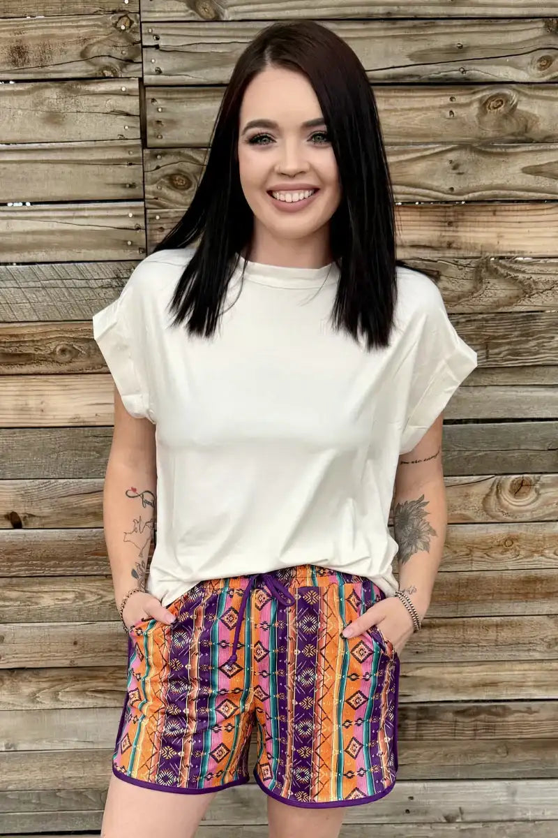 Sunset Mesa Long Shorts