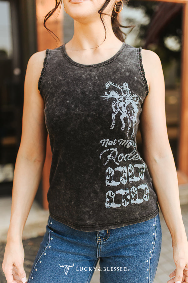 Bronc Rider Mineral Wash Tank