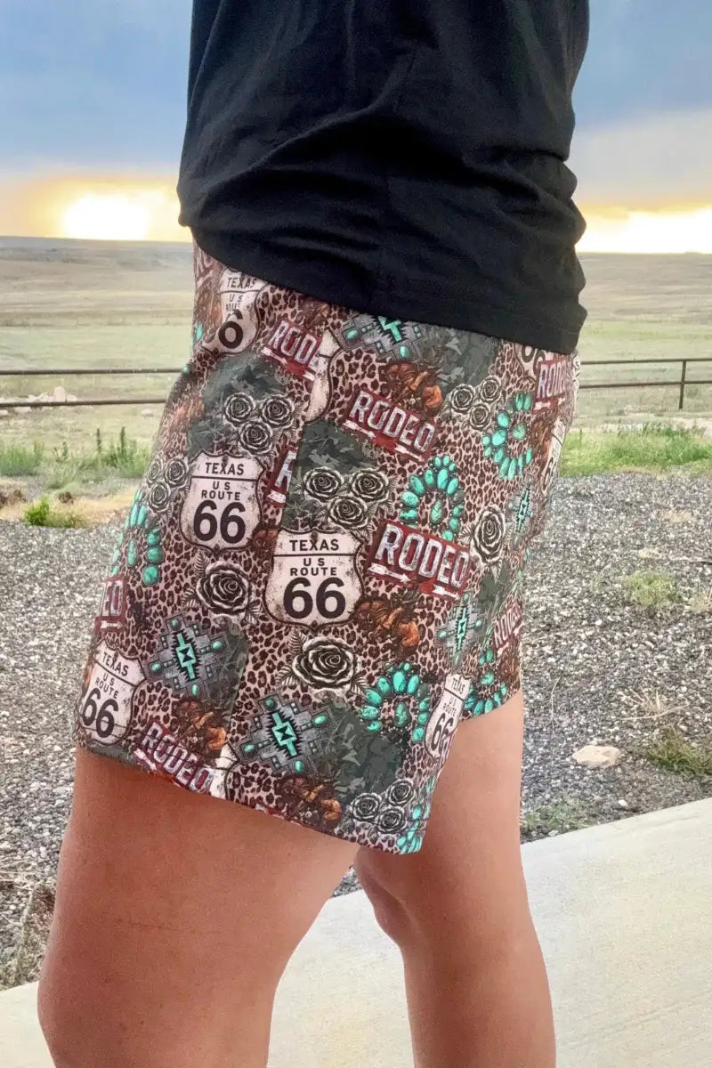 Wild Route Long Shorts