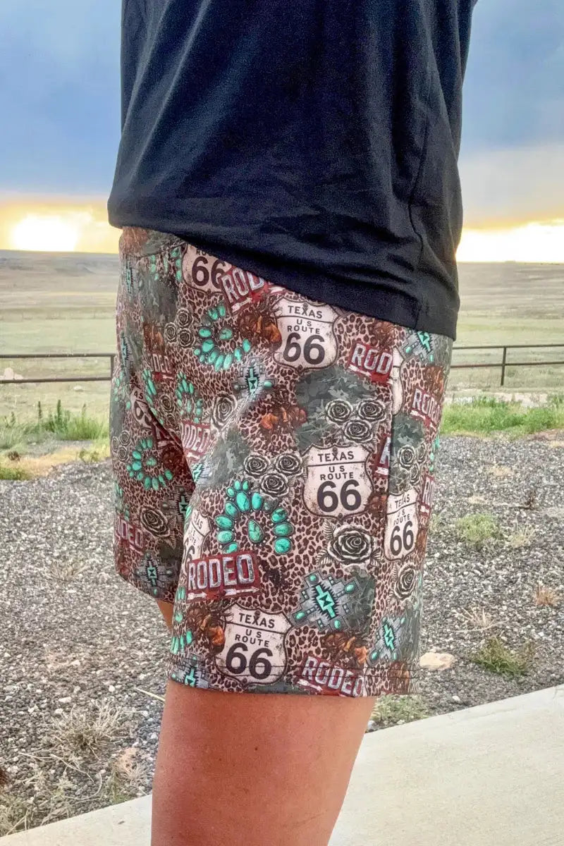 Wild Route Long Shorts