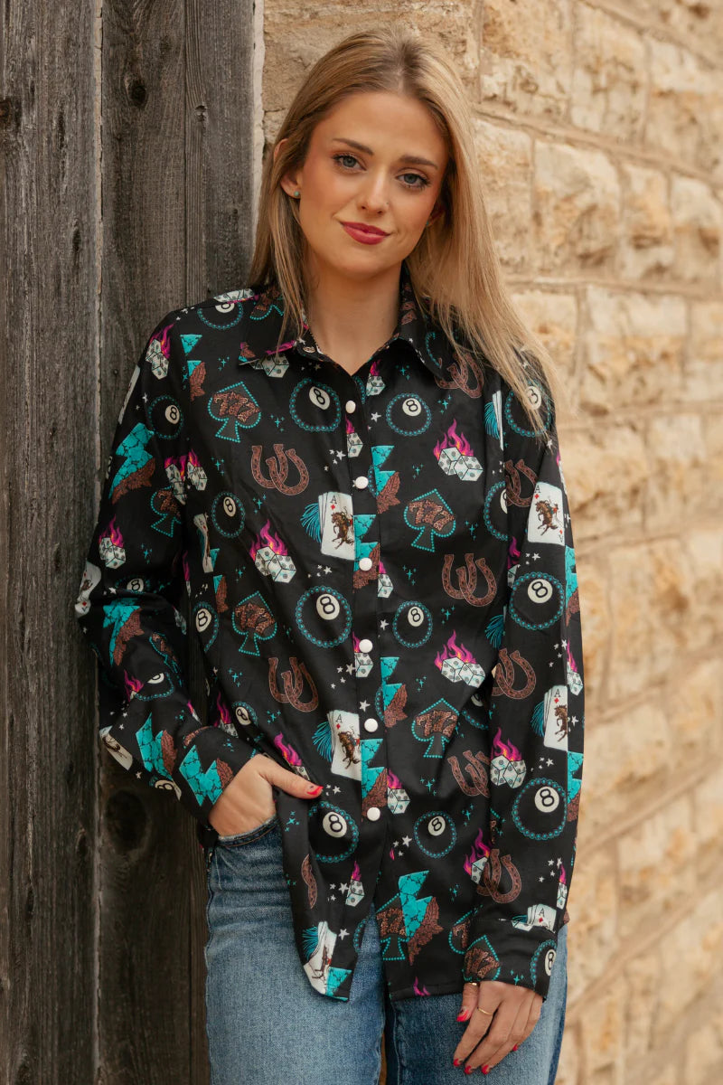 Cowgirl Charm Button Up