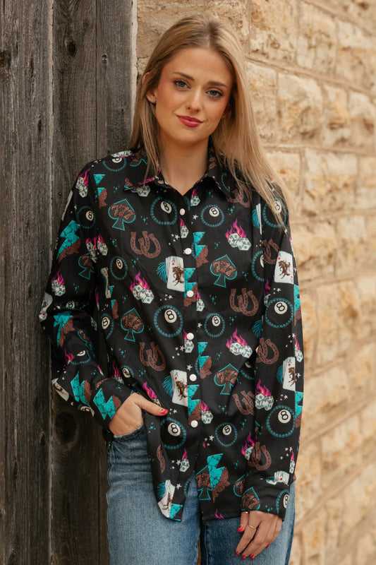 Cowgirl Charm Button Up