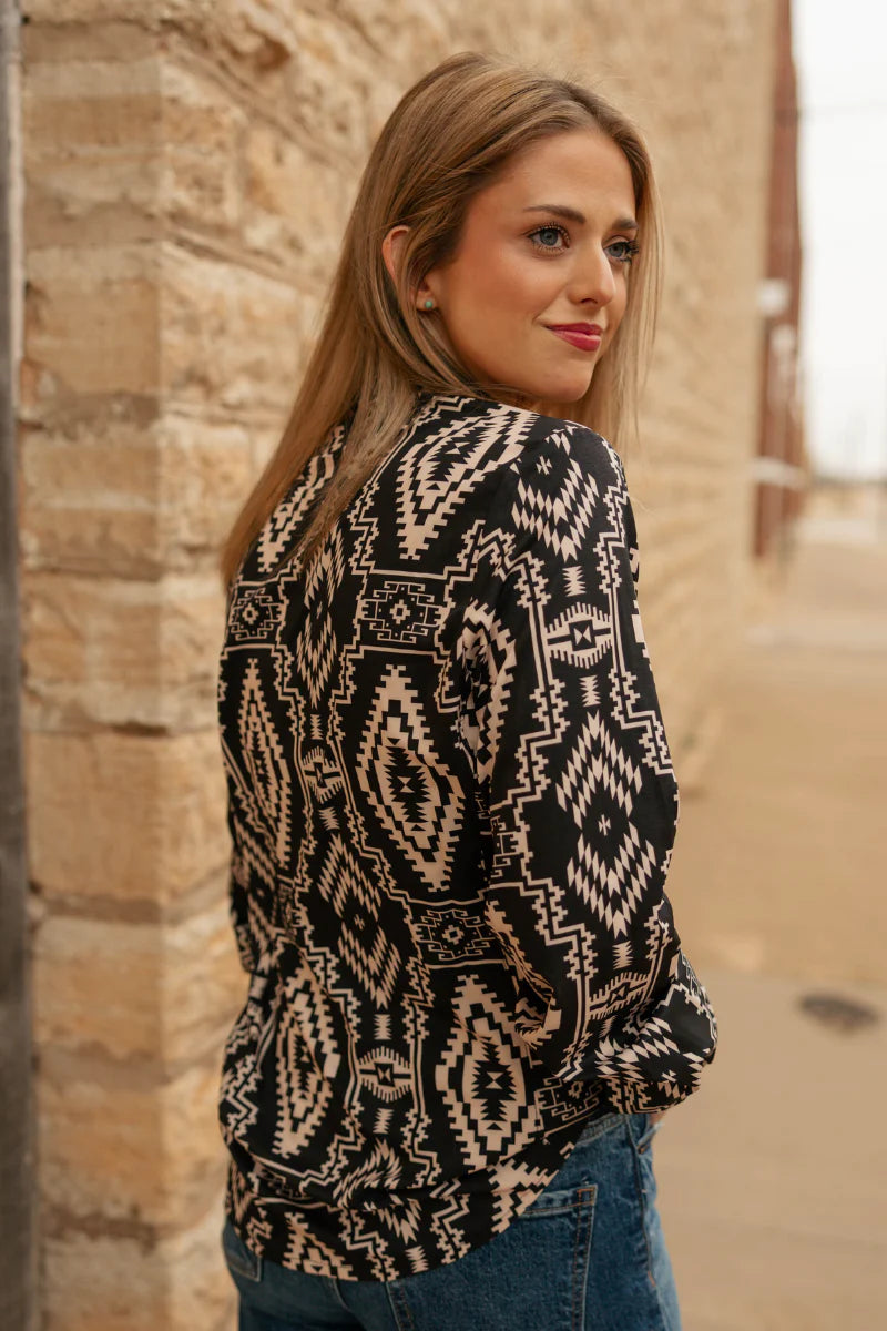 Sundown Smoke Button Up