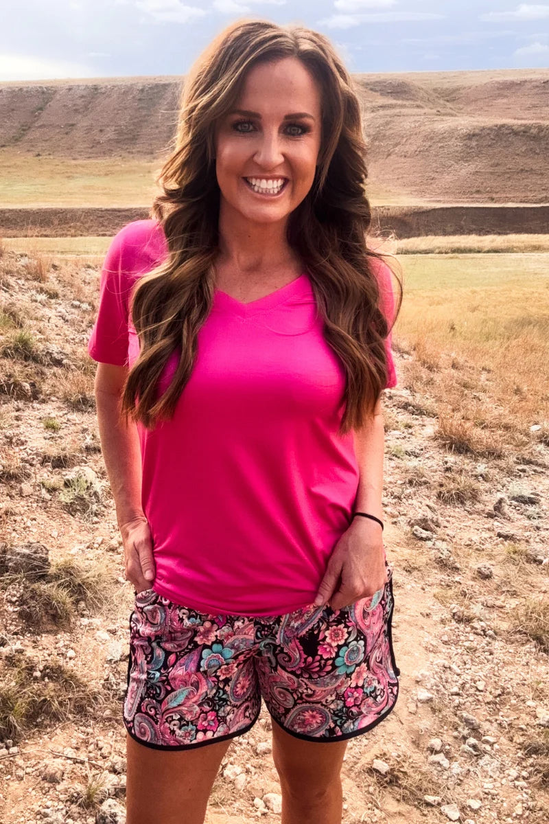 Midnight Bloom Shorts