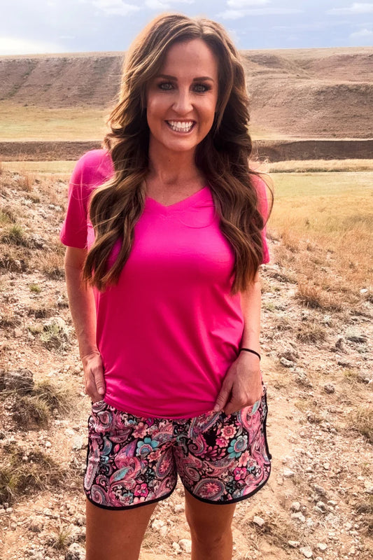 Midnight Bloom Shorts