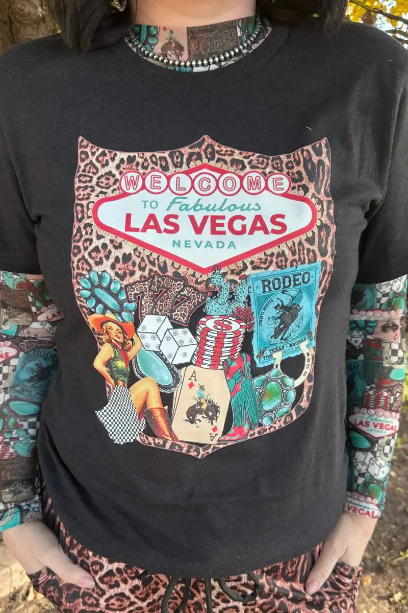 Viva Las Cowgirl Mesh