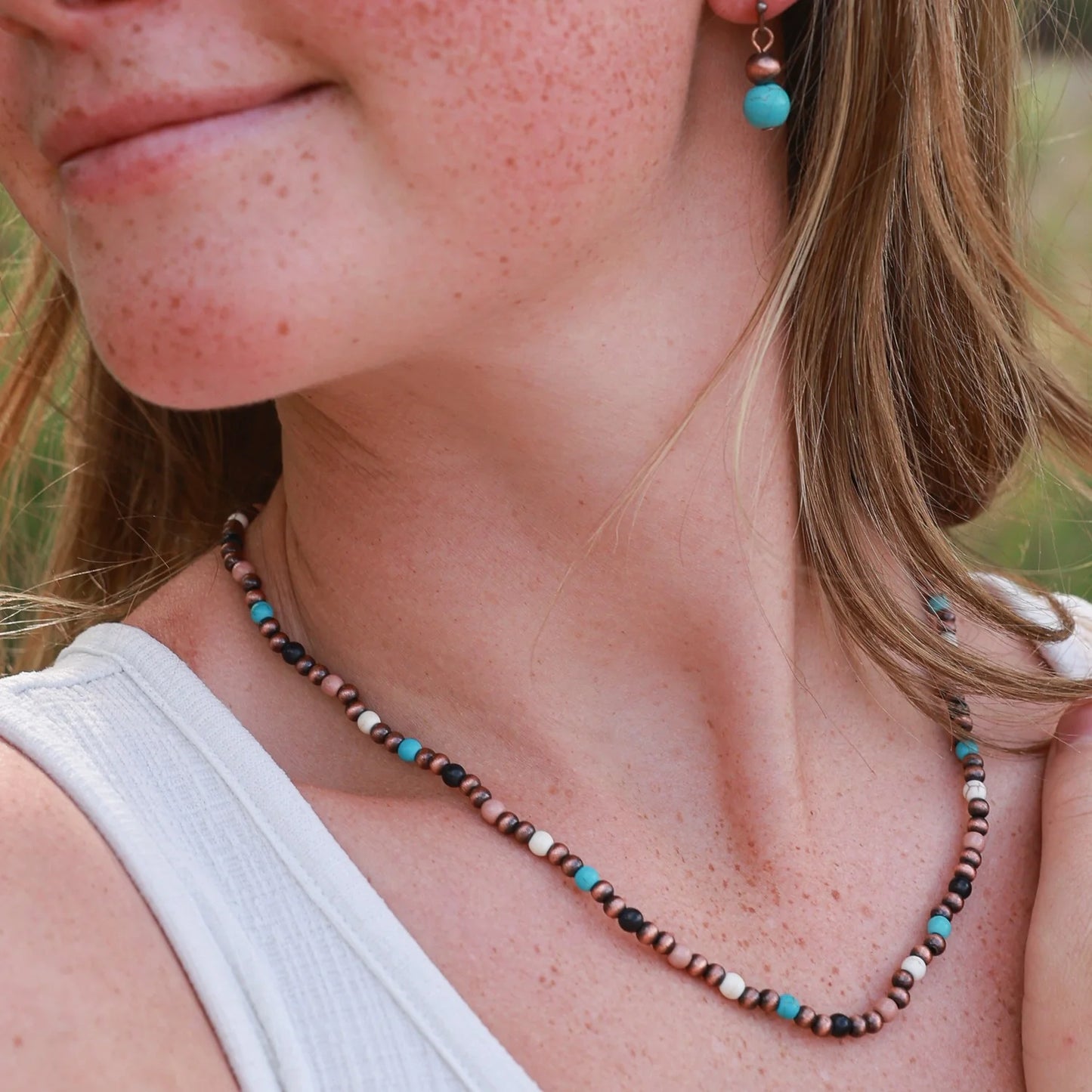 Prairie Sunset Beaded Set