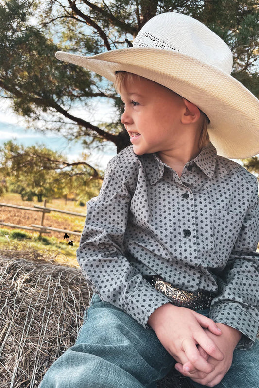 Concho Concho Man Kids Longsleeve