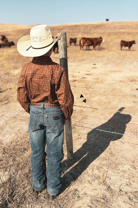 Brand Yur Cattle Kids Longsleeve